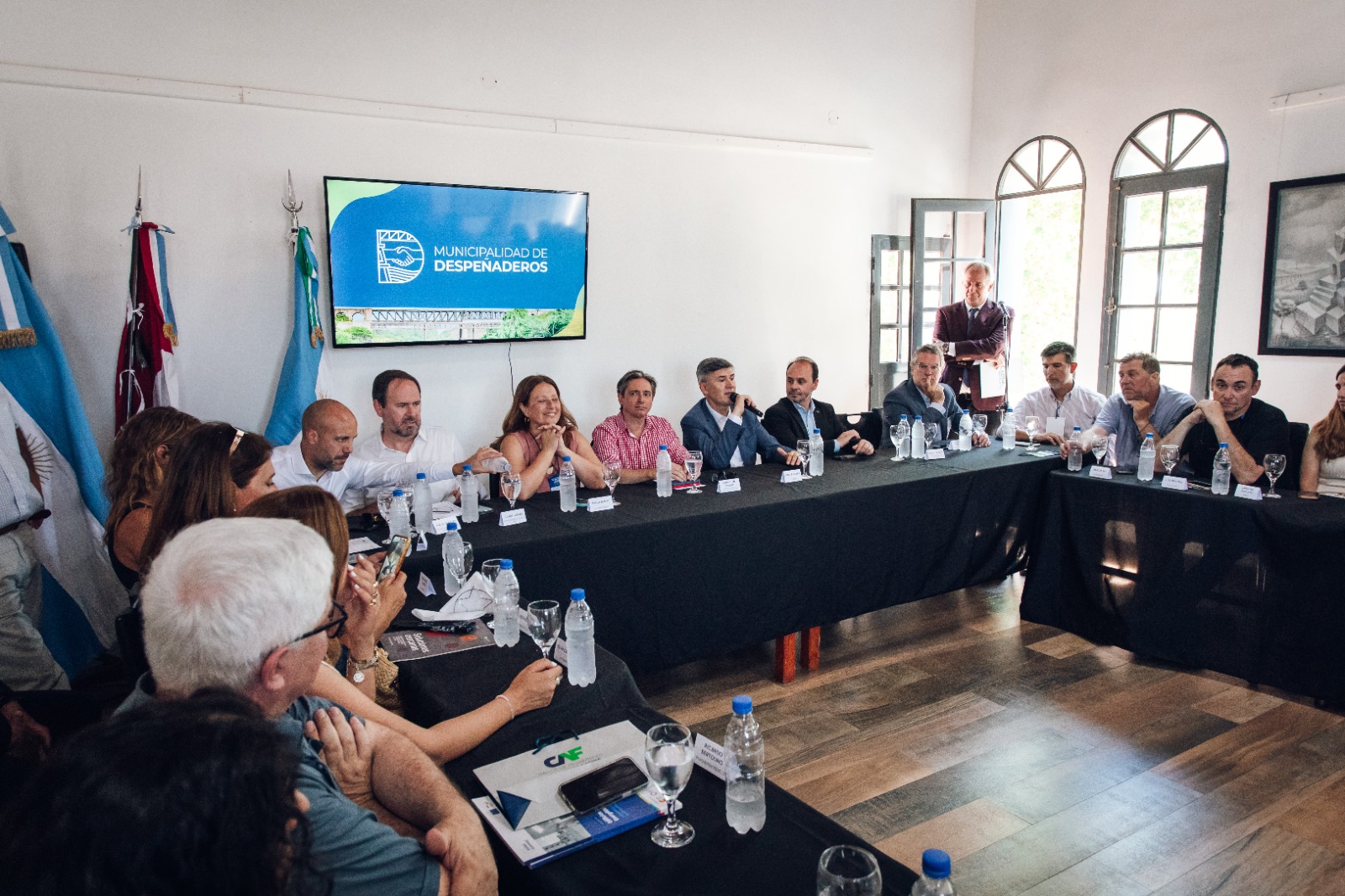 Intendentes de Córdoba se reunieron con representantes del Banco de Desarrollo de América Latina y el Caribe