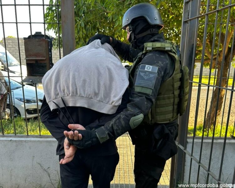 Llevaba solo dos meses en libertad condicional y volvió a ser detenido Detenido en Río Cuarto.