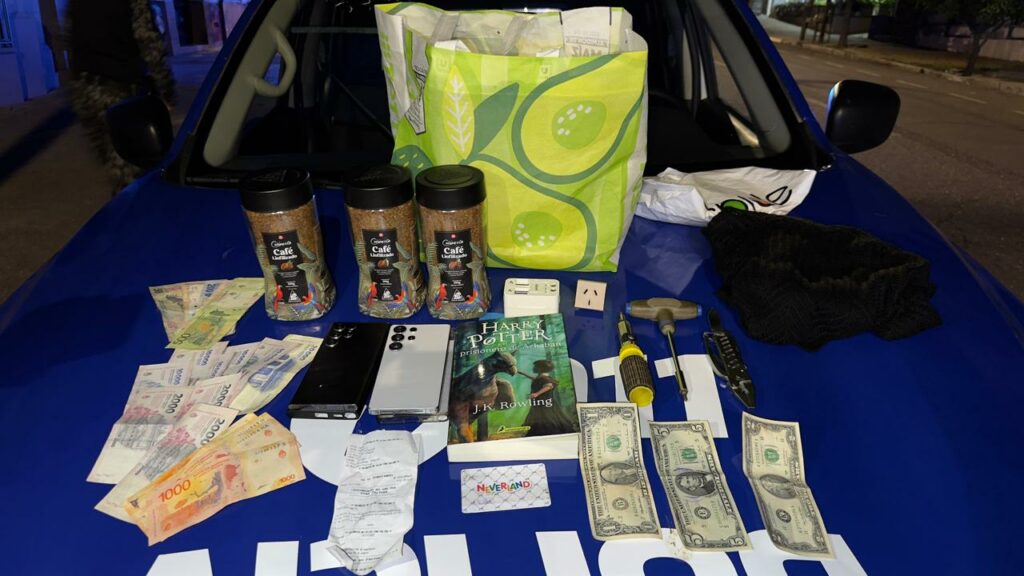 Detuvieron a dos hombres por robar pertenencias de autos en barrio Cofico Detuvieron a dos hombres por robar pertenencias de autos en barrio Cofico