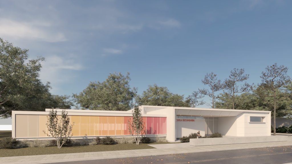 La Provincia anunció la construcción de un establecimiento educativo de niveles inicial y primario El edificio alcanzará una superficie total de 1.630 metros cuadrados.