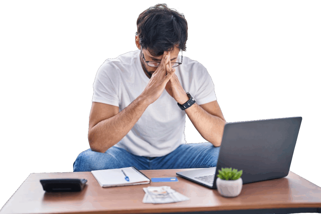 El estrés financiero pega y destruye El estrés financiero pega y destruye