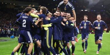 Escocia metió el batacazo y clasificó al mundial Escocia metió el batacazo y clasificó al mundial