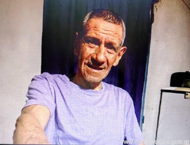 Buscan a un hombre de 67 años desaparecido en Córdoba Esteban Nieves Vega