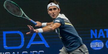 Etcheverry desperdició un match point y quedó eliminado del ATP 250 de Atenas