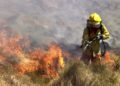 Incendios activos en Saldán y Traslasierra: más de 120 efectivos combaten las llamas