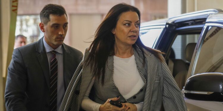 La Ministra de Capital Humano, Sandra Pettovello