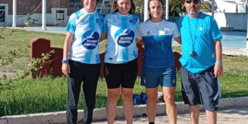 La joven se desempeña en el Club Asociación Social y Deportiva Seeber.