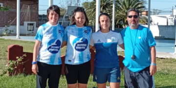 La joven se desempeña en el Club Asociación Social y Deportiva Seeber.