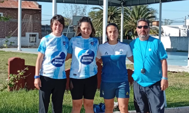 La joven se desempeña en el Club Asociación Social y Deportiva Seeber.