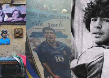 Los clubes donde brilló Maradona recordaron al Diez