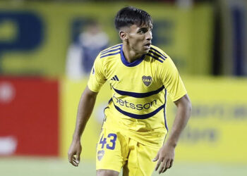 Milton Delgado, figura del mediocampo de Boca.