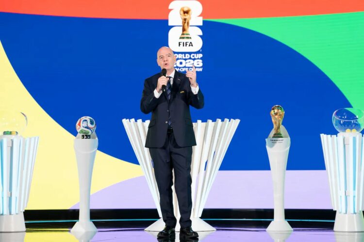 Mundial 2026: la FIFA informó cómo será el procedimiento del sorteo El presidente de la FIFA, Gianni Infantino.