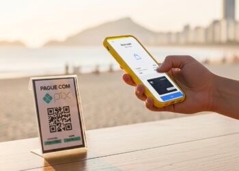 Pagar con Pix, directamente en pesos, una de las maravillas de las playas brasileras.