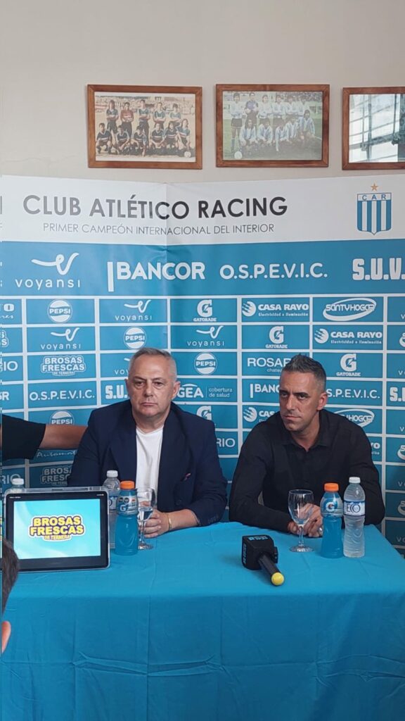 Presentaron a Pablo Fornasari como nuevo DT de Racing de Nueva Italia