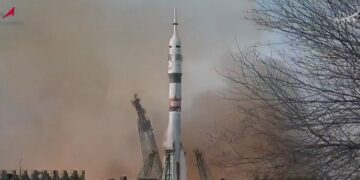 Rusia lanza la nave espacial Soyuz MS-28 con tres astronautas rumbo a la Estación Espacial Internacional Rusia lanza la nave espacial Soyuz MS-28 con tres astronautas rumbo a la Estación Espacial Internacional