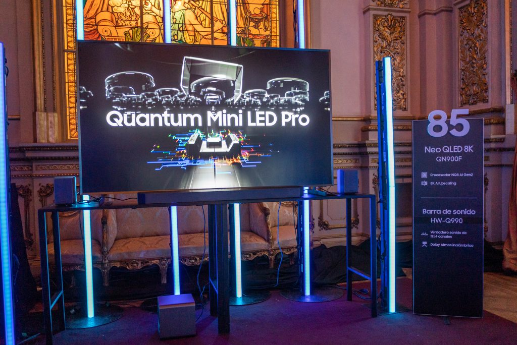 Cómo utilizan la IA los televisores de nueva generación El tope de gama de la familia: Neo Qled 8K.