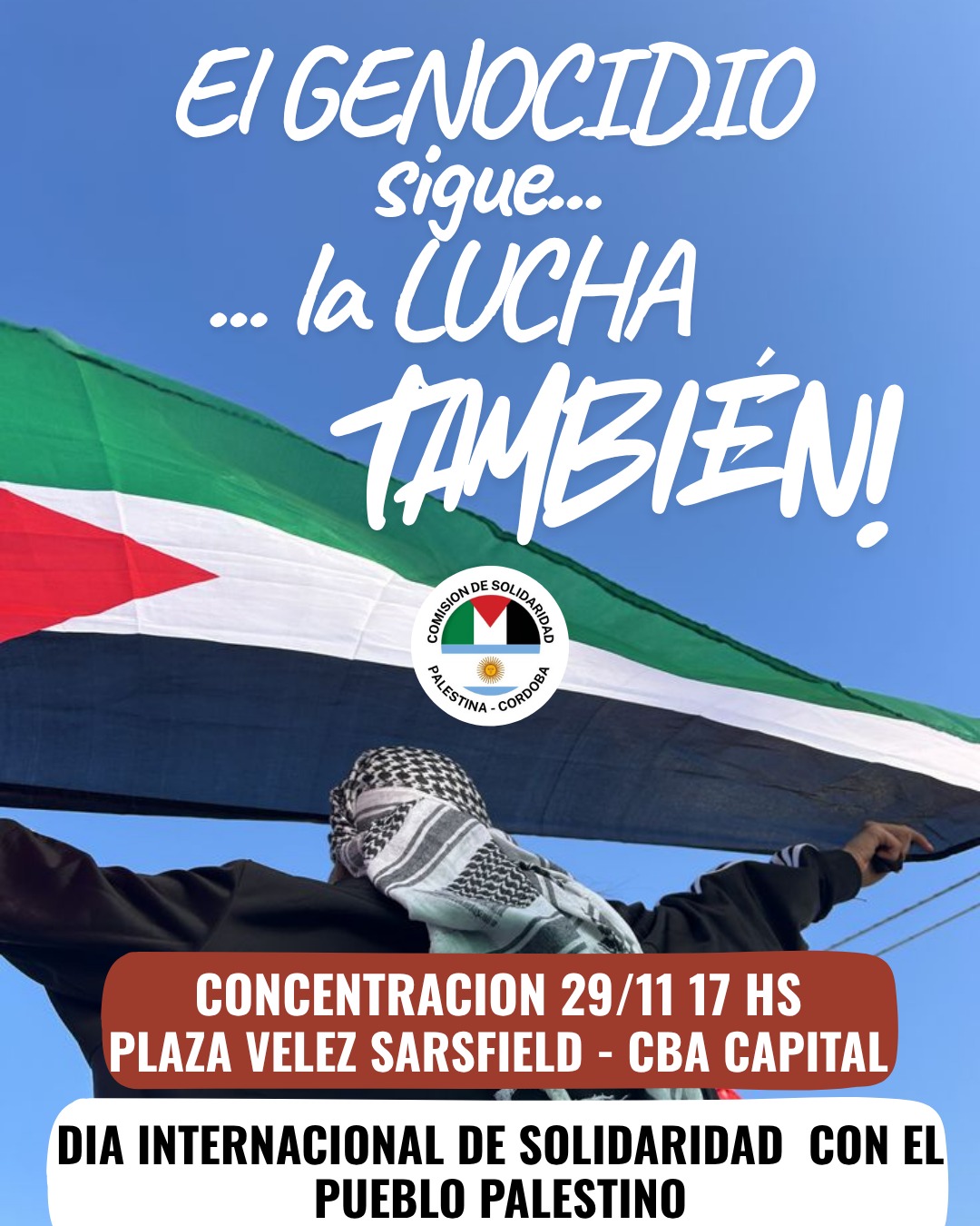 Solidaridad con el Pueblo Palestino: conmemoraciones globales y convocatoria en Córdoba Solidaridad con el Pueblo Palestino: conmemoraciones globales y convocatoria en Córdoba