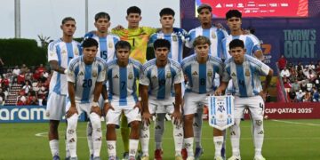 Argentina enfrenta a Túnez por la segunda fecha del Mundial Sub 17 Selección argentina