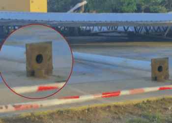 Tormenta en Miramar de Ansenuza: se derrumbó el Polideportivo Social en construcción