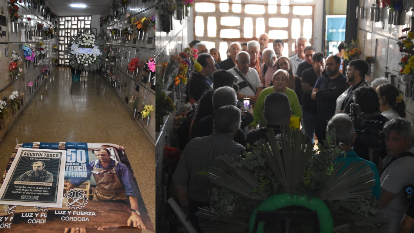 Tosco: a 50 años de su muerte, la memoria de la lucha obrera se pone de pie Tosco: a 50 años de su muerte, la memoria de la lucha obrera se pone de pie