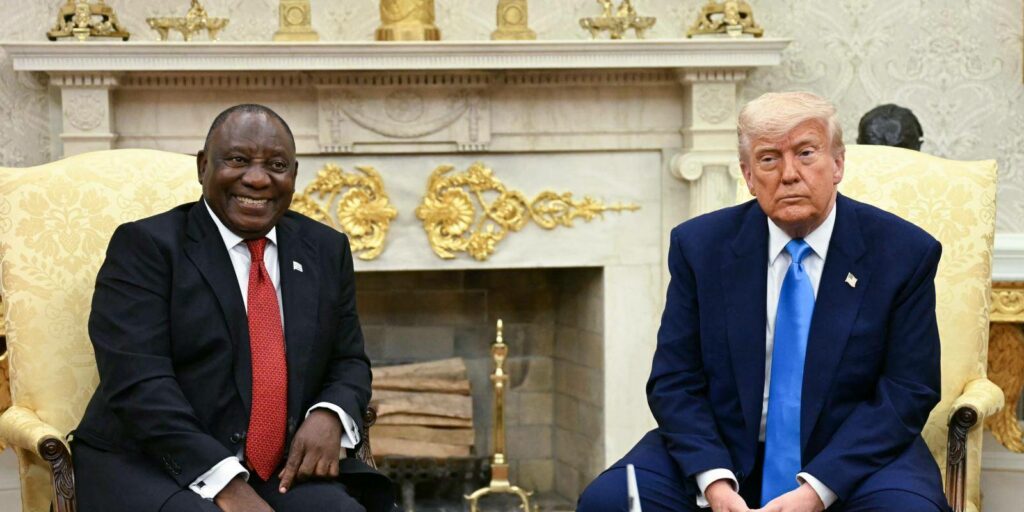 Las tensiones bilaterales entre Trump y Ramaphosa comenzaron después de que el mandatario estadounidense acusara a Sudáfrica de perpetrar un supuesto genocidio contra la población blanca.