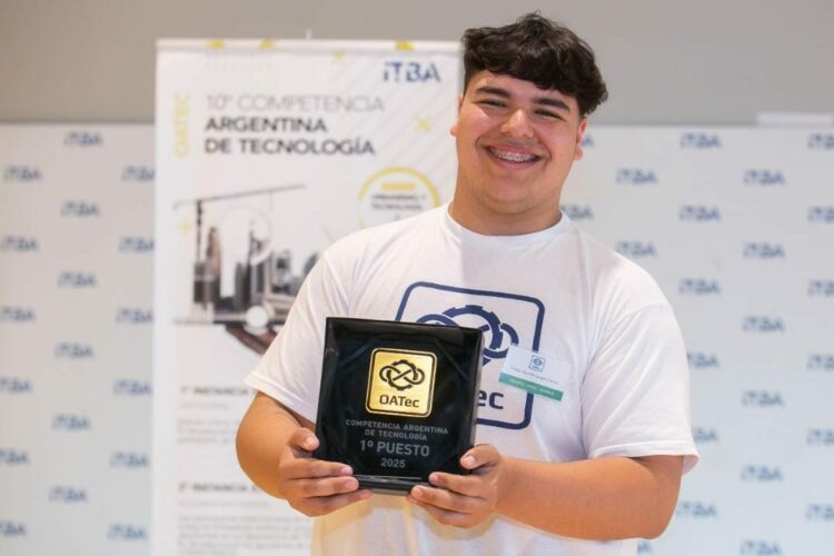 Un estudiante cordobés ganó la Competencia Argentina de Tecnología del ITBA