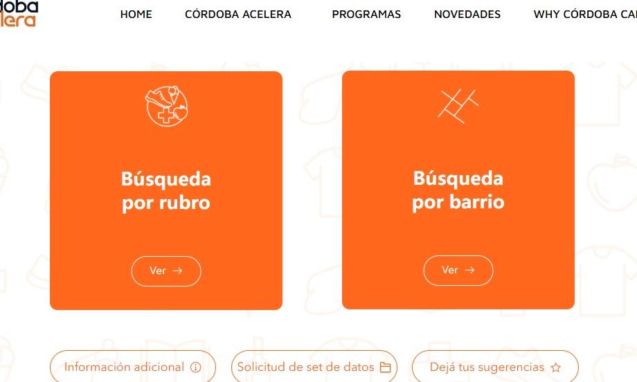 Lanzan una plataforma digital para optimizar la ubicación de negocios en Córdoba