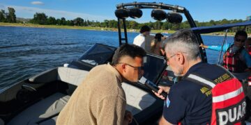 Se realizaron controles a embarcaciones en el Dique Los Molinos