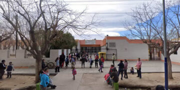 El hecho ocurrió en el colegio Elvira de la Riestra de Lainez.