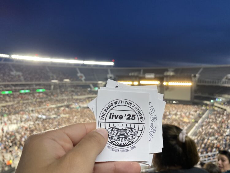 Oasis en Argentina: un regreso épico y un sueño cumplido Instantes previos al inicio de la primera fecha de Oasis en Buenos Aires 2025.