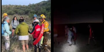 Rescataron a 25 personas atrapadas por la creciente del río San Guillermo en Cruz del Eje Rescate de 25 personas atrapadas por la creciente del río San Guillermo.