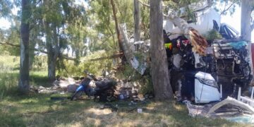 Un camionero alcoholizado fue hospitalizado tras chocar en la Ruta 7 Un camionero alcoholizado fue hospitalizado tras chocar en la Ruta 7