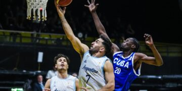 Argentina barrió a Cuba y cerró una ventana perfecta Argentina barrió a Cuba y cerró una ventana perfecta