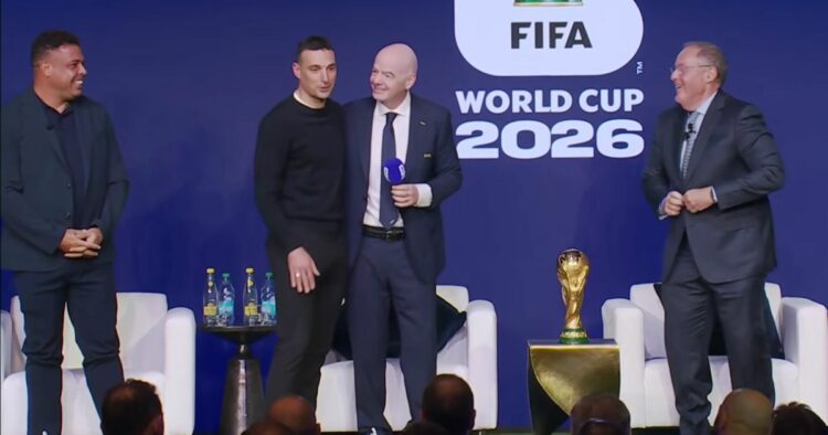 Imagen: Captura de pantalla de la presentación del calendario de partidos de la Copa Mundial de la FIFA 2026.