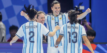 Argentina goleó a Colombia y se metió en las semis del mundial Argentina goleó a Colombia y se metió en las semis del mundial