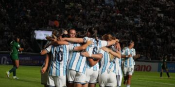 Argentina no tuvo piedad con Bolivia y le ganó 8 a 0
