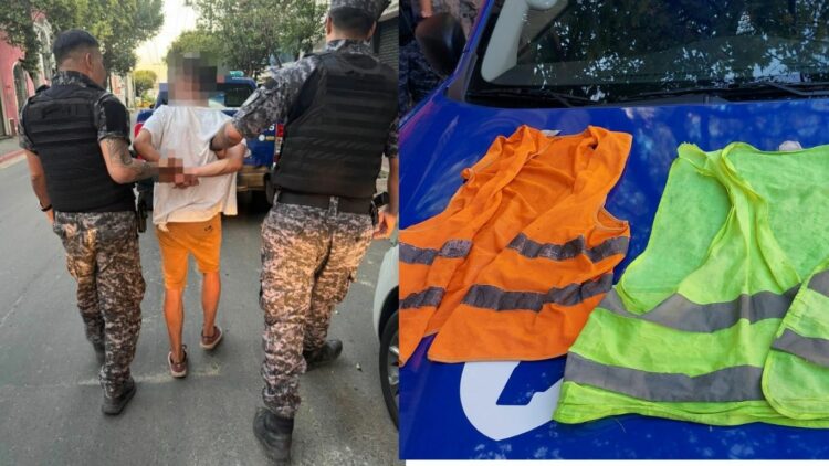 Cuatro cuidacoches detenidos en dos hechos distintos en Nueva Córdoba y Güemes Fotos: Policía de Córdoba.