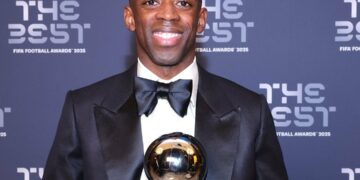 Dembélé ganó el The Best y coronó un año histórico con el PSG