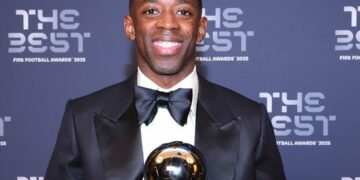 Dembélé ganó el The Best y coronó un año histórico con el PSG Dembélé ganó el The Best y coronó un año histórico con el PSG