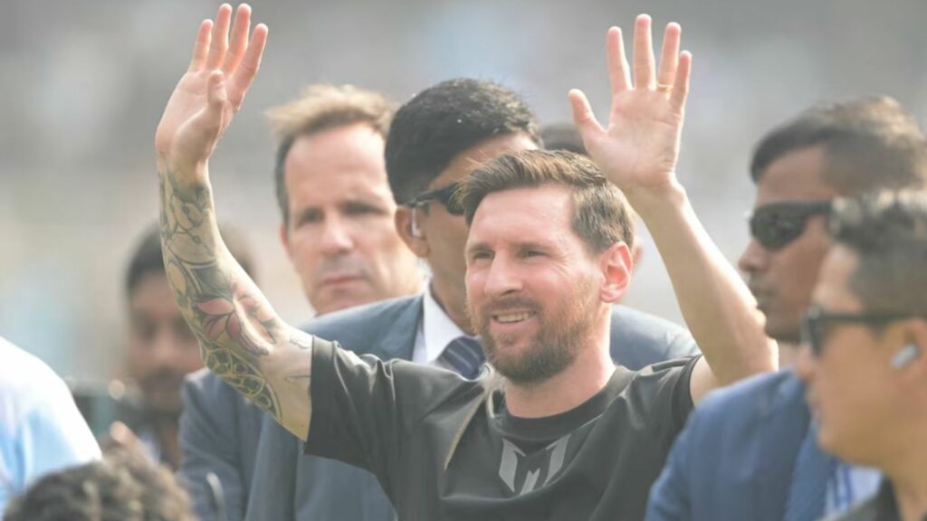 Disturbios durante la visita de Lionel Messi a India: investigan fallas en la organización Disturbios durante la visita de Lionel Messi a India: investigan fallas en la organización