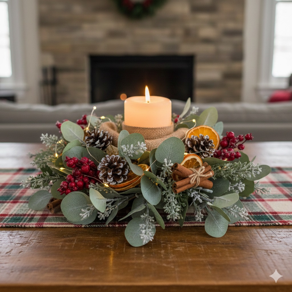 Decoración navideña: naturaleza, economía y afecto Decoración navideña: naturaleza, economía y afecto