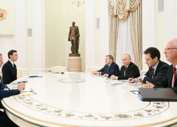 Enviados de Estados Unidos se reunieron con Putin en Moscú