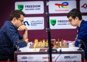 Faustino Oro y Candela Francisco se lucieron en el debut del Mundial de Blitz