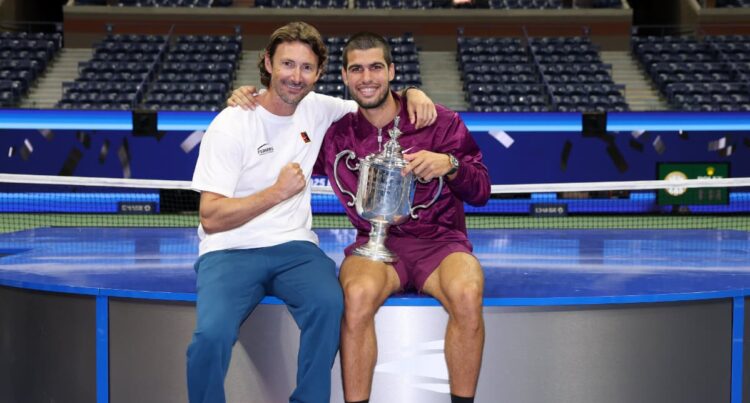 Bajo la dirección de Ferrero, Alcaraz obtuvo seis trofeos de Grand Slam.
