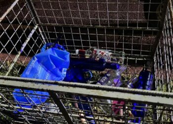 Fotografía del operativo donde se desarticuló una fiesta clandestina en Villa María