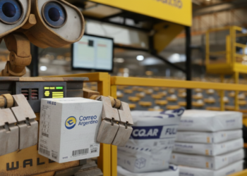 El Correo Argentino inaugura el primer sistema de clasificación robotizado en Latinoamérica