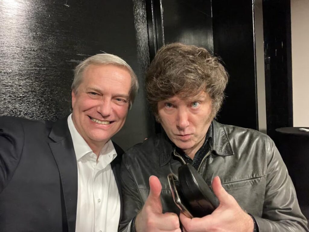 Javier Milei felicitó a su "amigo" y nuevo presidente José Antonio Kast Javier Milei