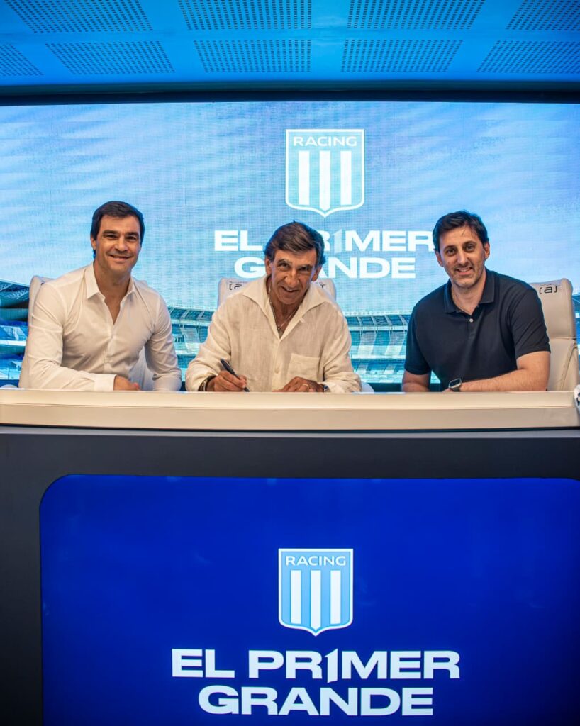 Costas continuará en Racing hasta 2028