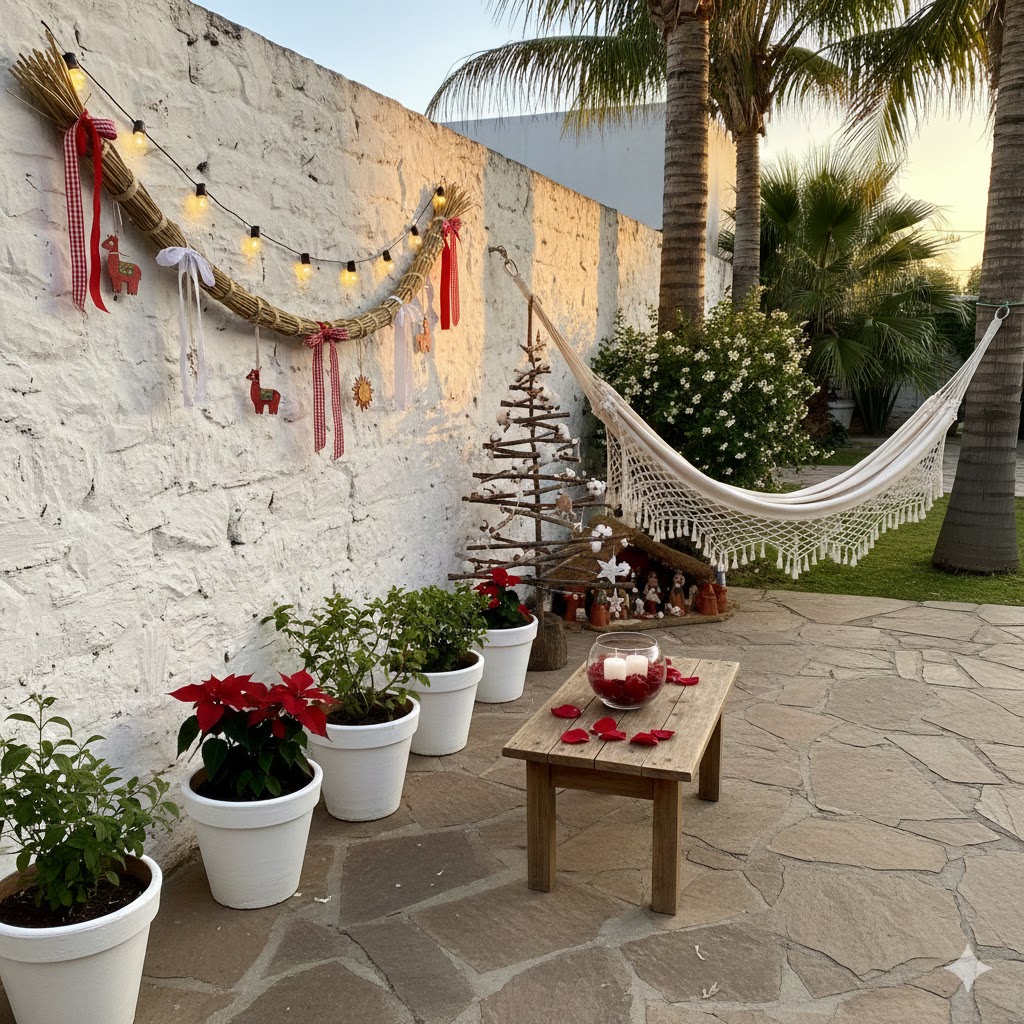 Decoración navideña: naturaleza, economía y afecto Decoración navideña: naturaleza, economía y afecto