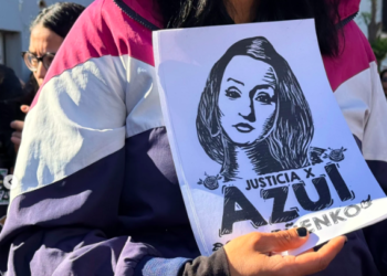 Marcha por justicia para Azul Semeñenko.